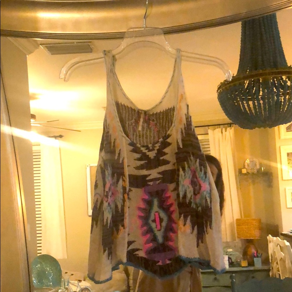 Free people tank size large